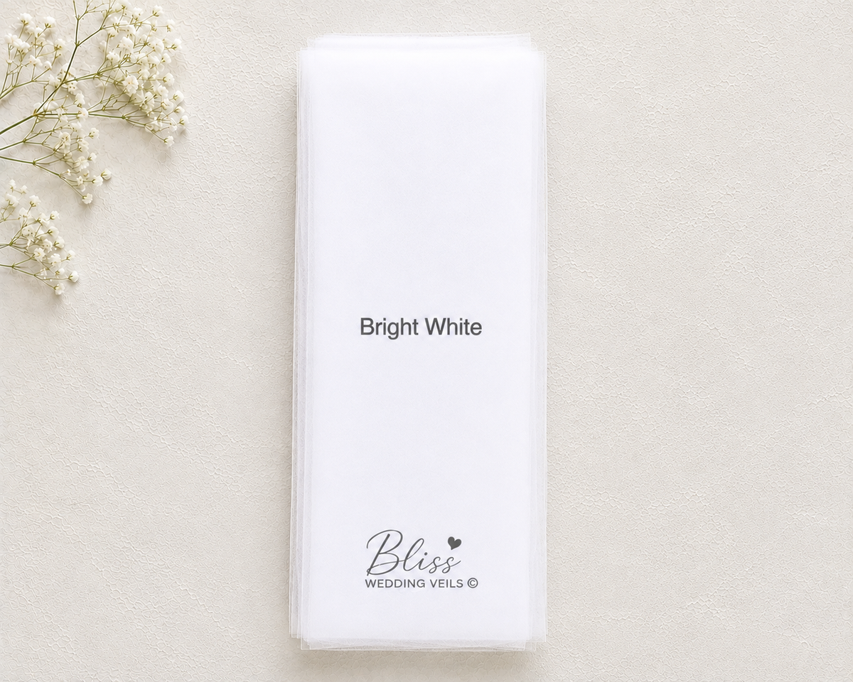 Veil Color Swatches for Wedding and Communion Veils
