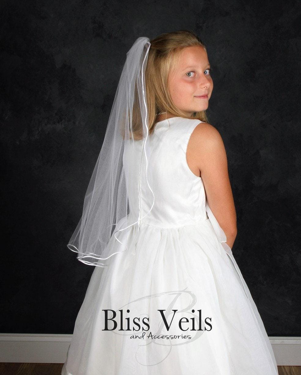 Confirmation Veil - Flower Girl Veil