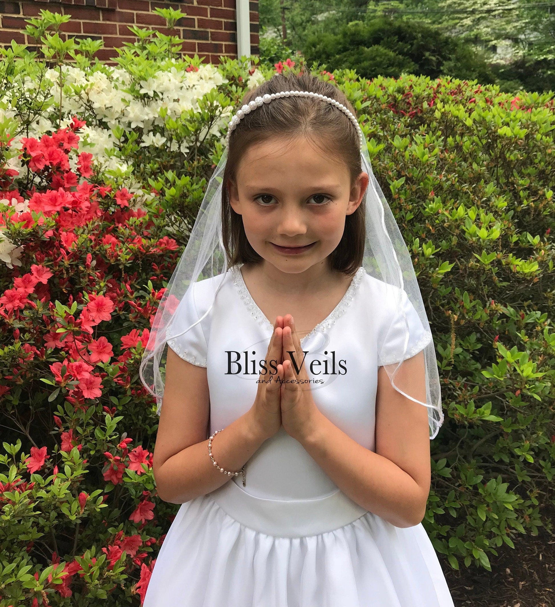 Confirmation Veil - Flower Girl Veil