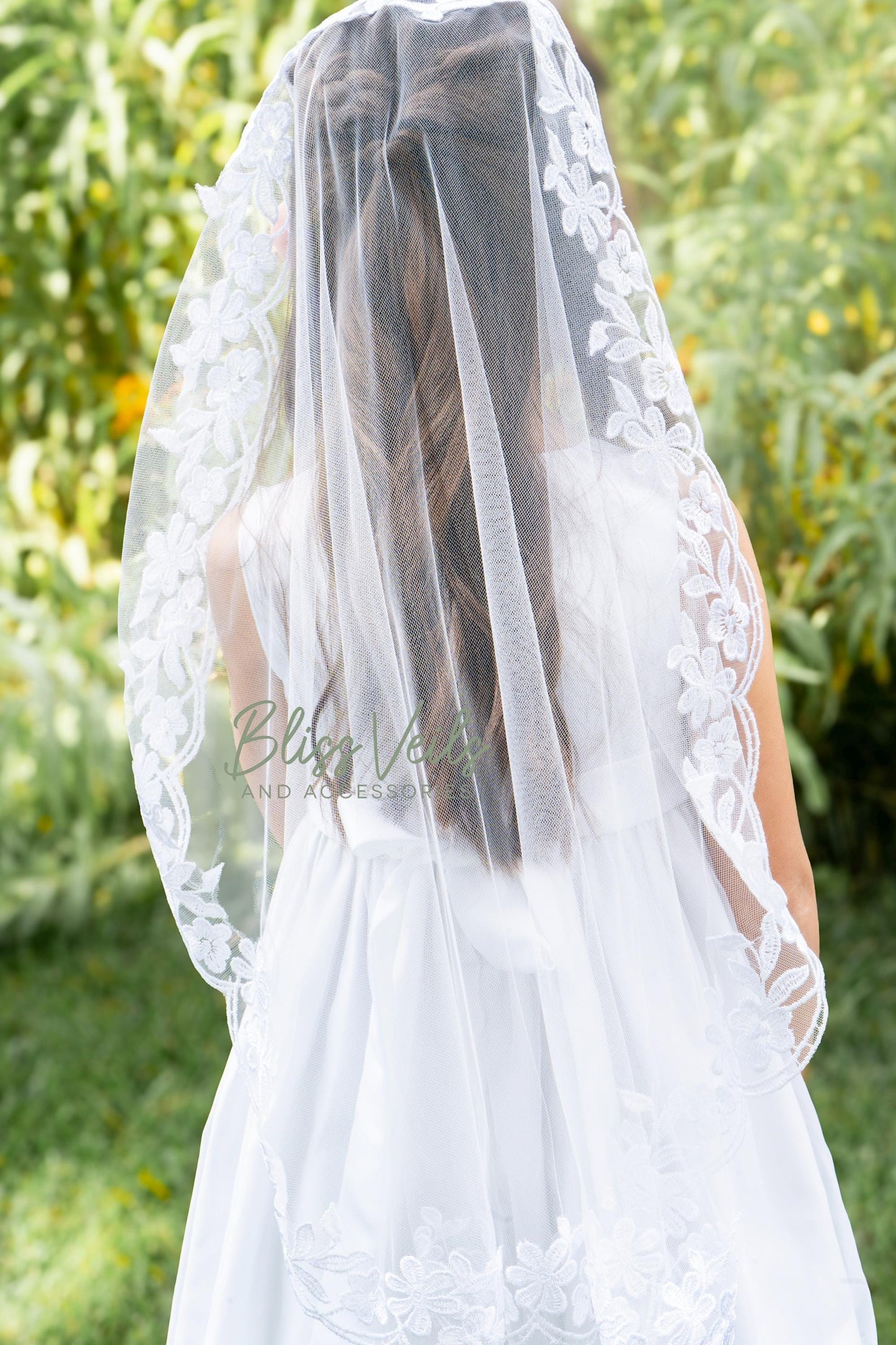 Lace Mantilla 1st Communion Veil