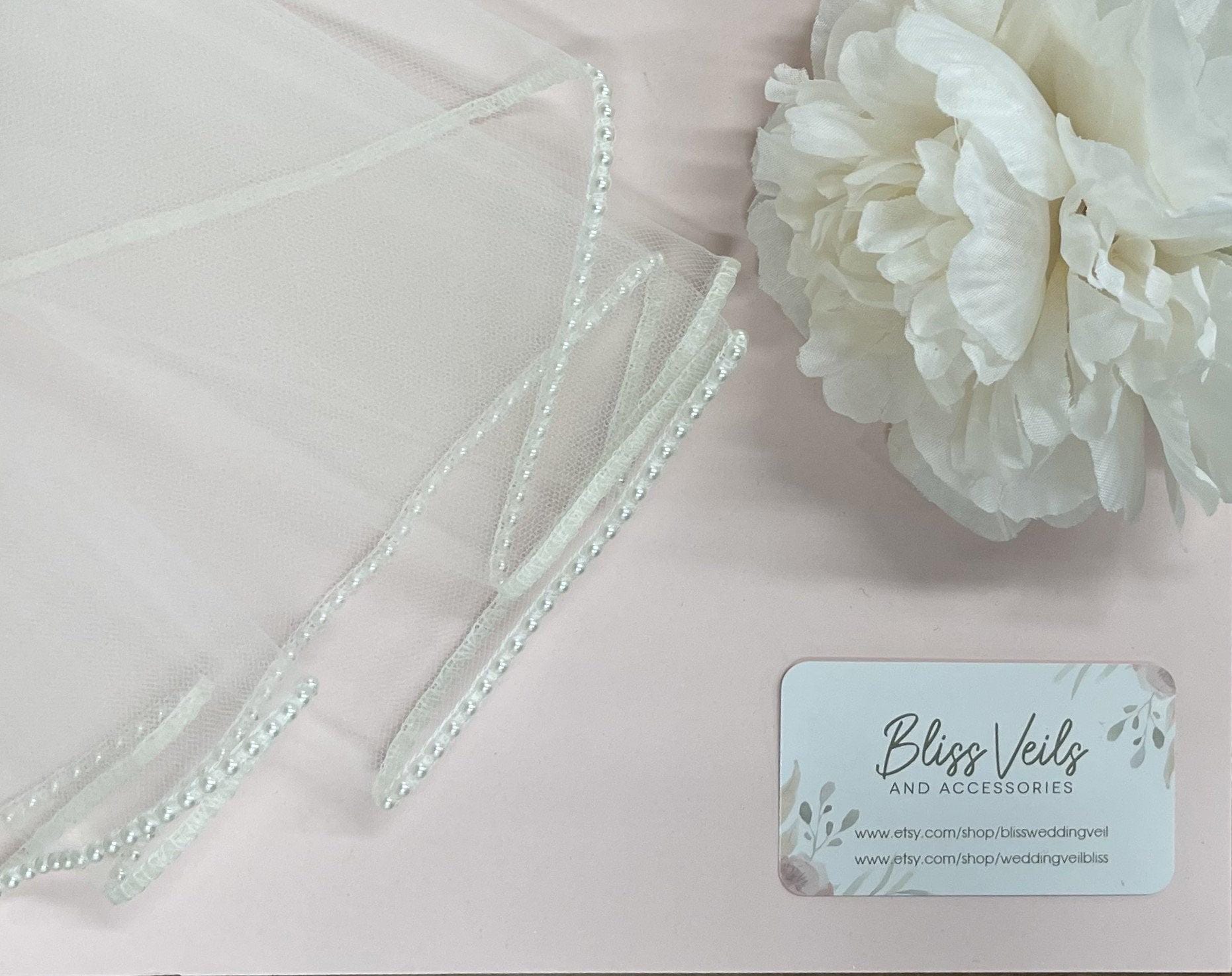 Pearl First Communion Veil