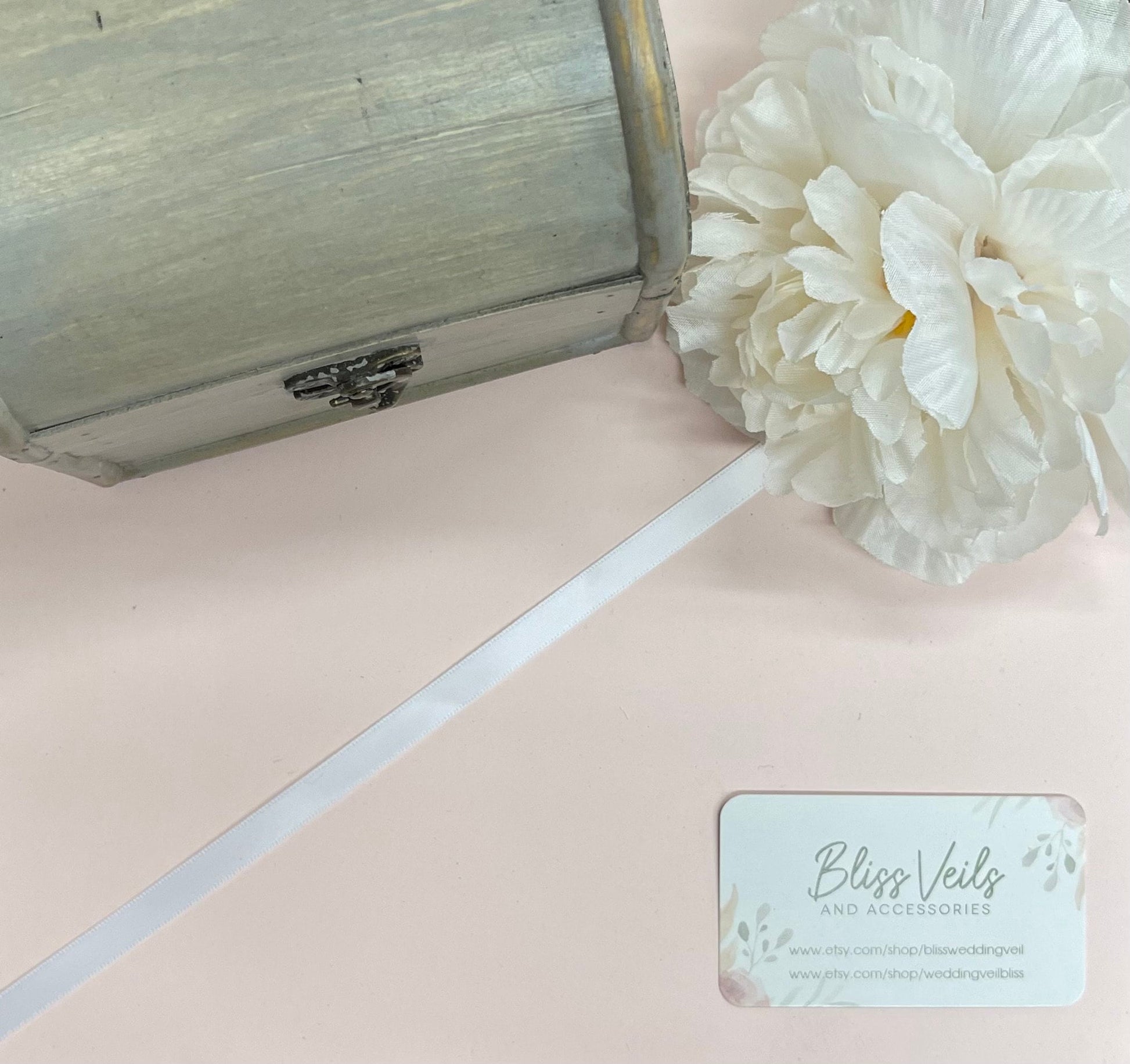 Ribbon Edge Holy Communion Veil - Fast Shipping!